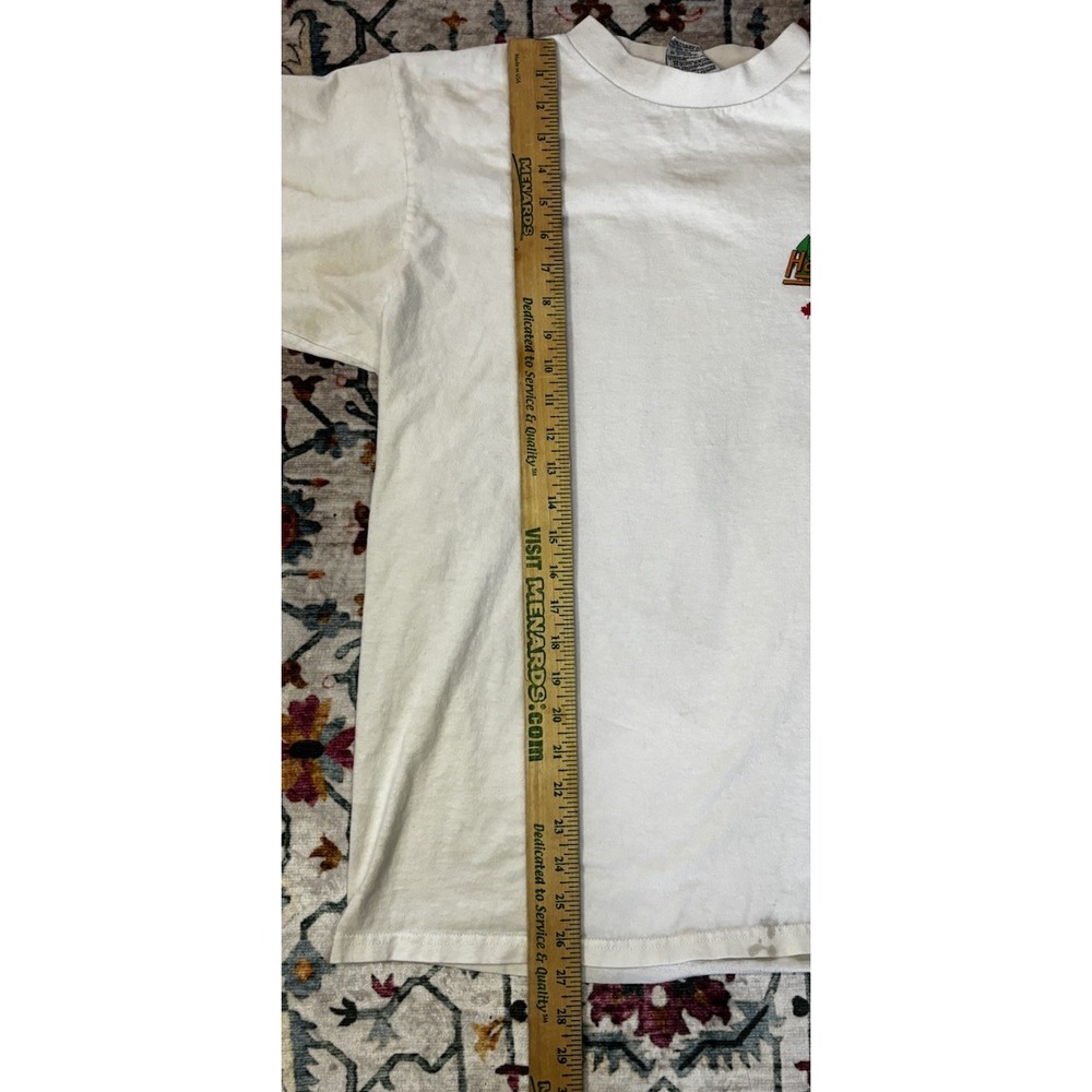 🇨🇦Vintage Hard Rock Cafe Canada T Shirt Size Large CANADA DAY 96'- Edmonton - Picture 5 of 8